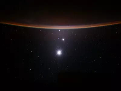 NASA Captures Moon, Venus, Jupiter Conjuction