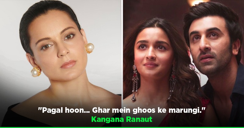 After Hinting Ranbir And Alia Are Spying On Her, Kangana Ranaut ...