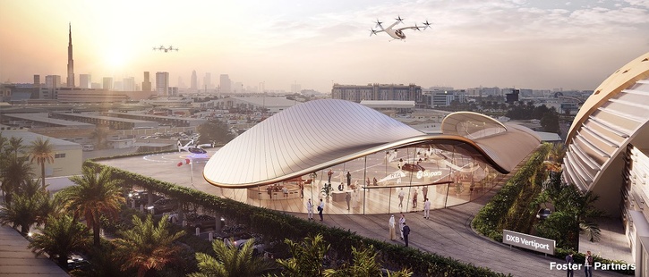  Dubai's Pilot Batch Of Flying Taxis To Take Off By 2026; Here's The Bildidee 