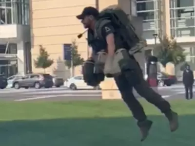 Richard Browning Flies In Ironman Suit In Viral Video
