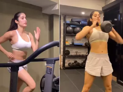 'Itni Mehnat Acting Mai Bhi Kari Hoti', Janhvi Kapoor Gets Trolled For Posting Workout Video