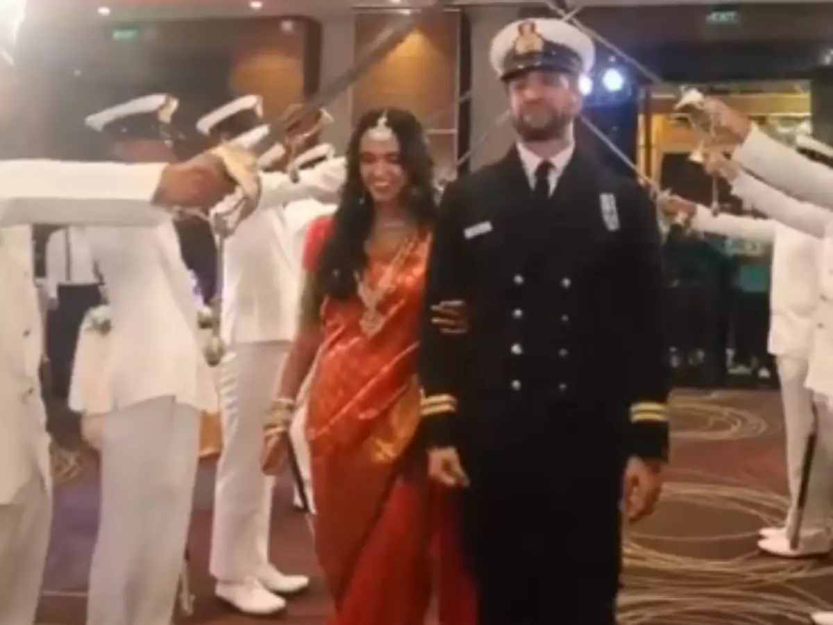 Lieutenant Neil and Parvathy Lieutenant Neil and Parvathy