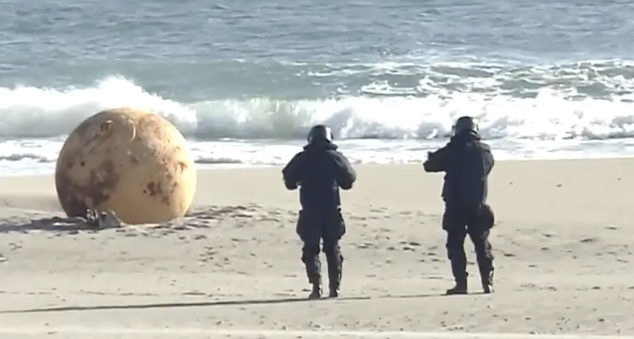 Japan: Authorities Reveal Truth Behind Enshuhama Beach Metal Sphere