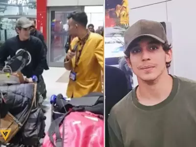 Fans React To Money Heist's Miguel Herran Aka Rio's Arrival In Delhi After Video Goes Viral