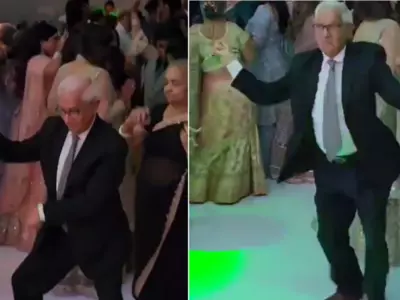 82-Yr-Old Man's Energetic Dance On 'Abhi Toh Party Shuru Hui Hai' Song Is Winning Hearts Online