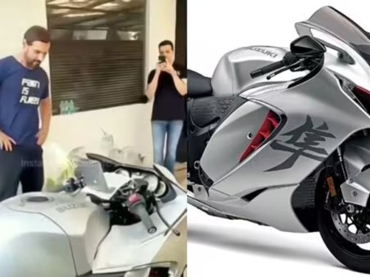 John Abraham Gets 2023 Suzuki Hayabusa Take A Look At His