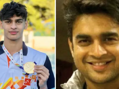 R Madhavan's Son Vedaant Madhavan Wins 7 Medals At Khelo India 2023