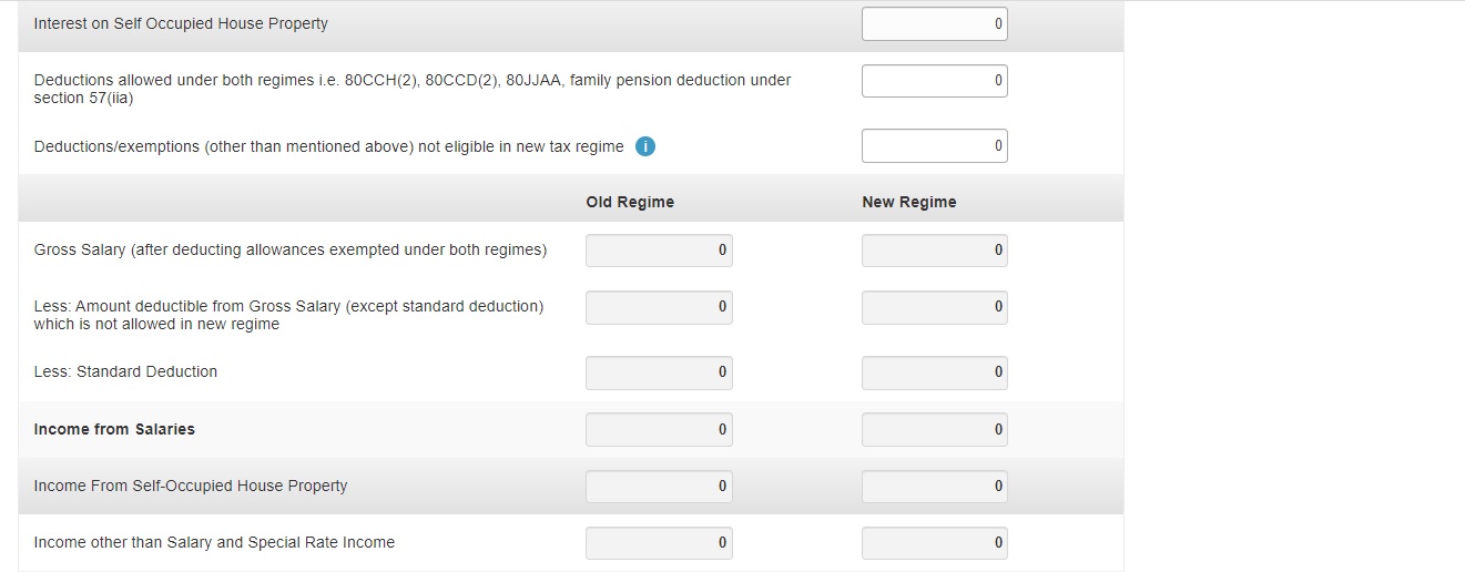 India S Income Tax Department Introduces Calculator To Compare New   Incometax Calculator 63f71fd9c3241 