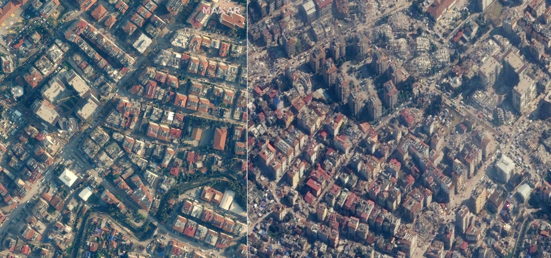 These Before & After Satellite Photos Reveal Devastation Of Turkey ...