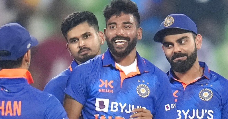 Mohammed siraj is now the no 1 bowler in odis