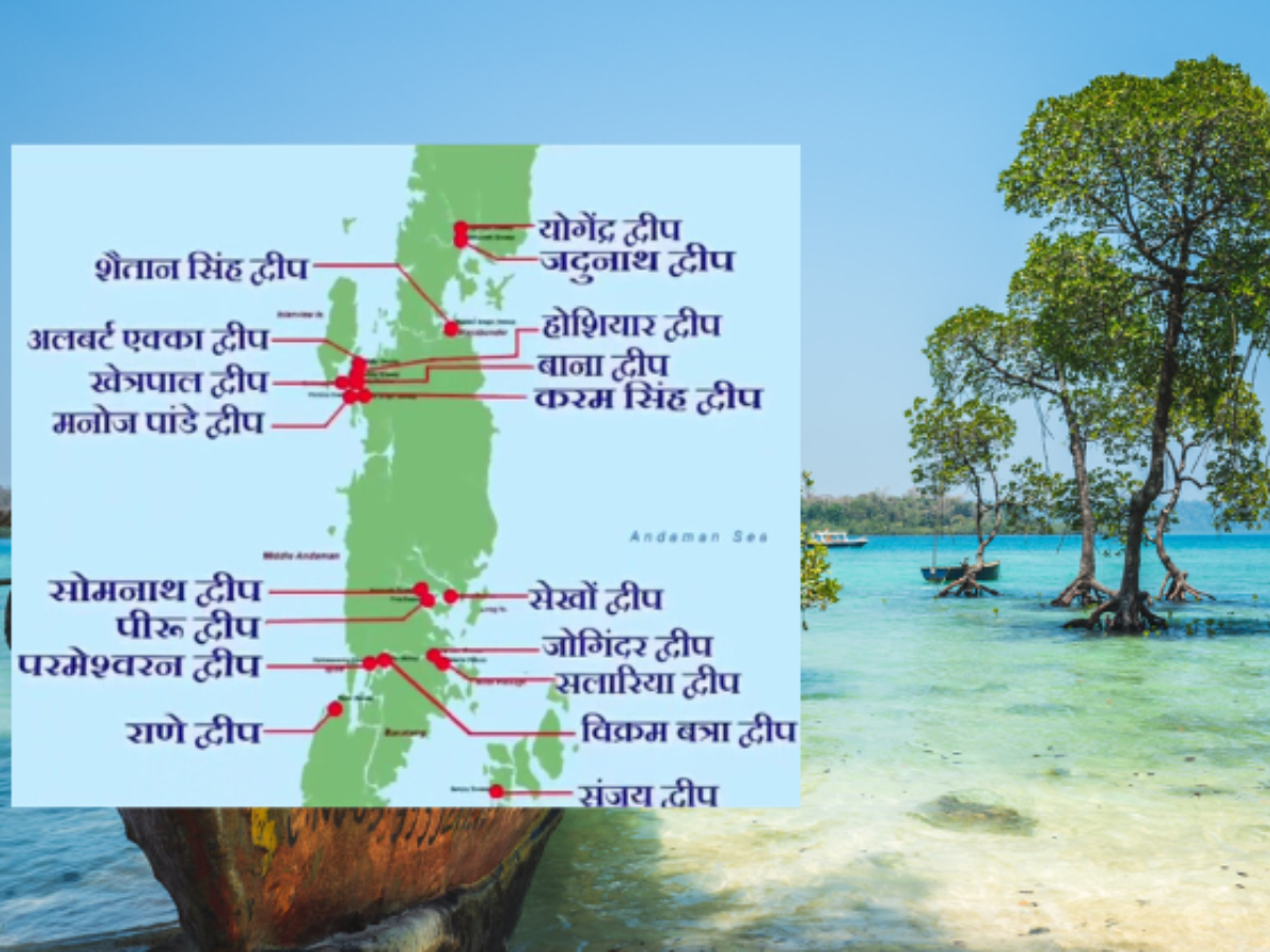 Unnamed Andaman & Nicobar Islands Named After Param Vir Chakra Recipients