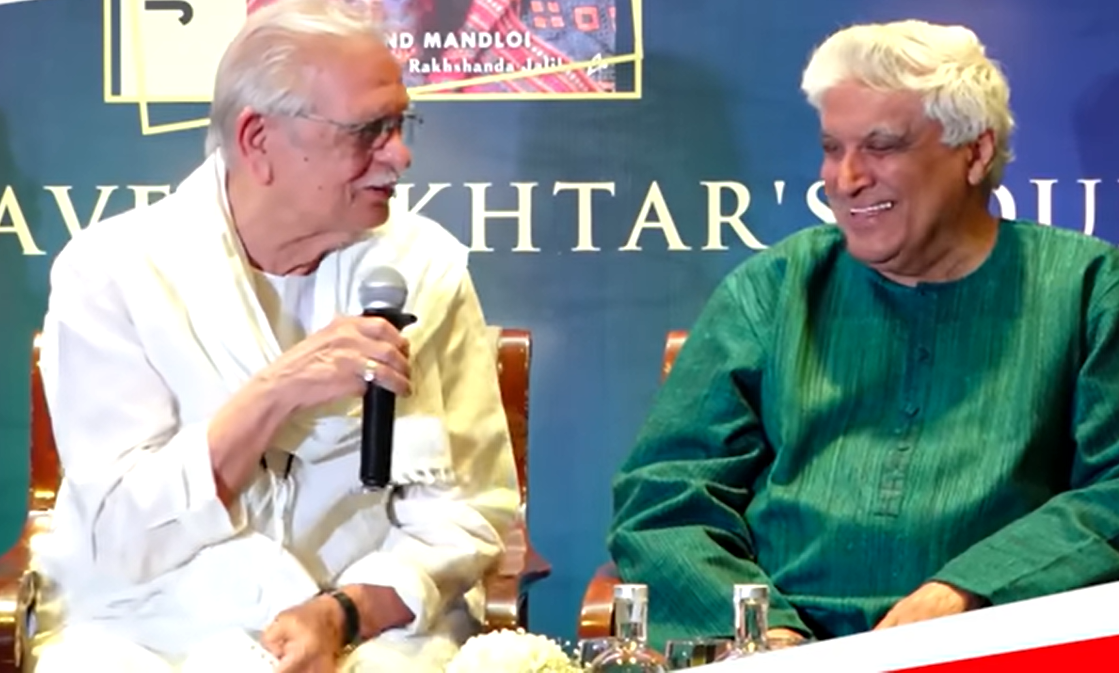 Video Of Gulzar Reciting Poetry For Javed Akhtar Is Winning Hearts On ...