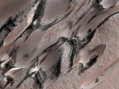 This Is What Winter Looks Like On Mars