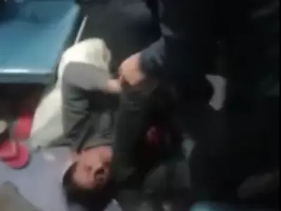 Train Ticket Checkers Assault Passenger In Video