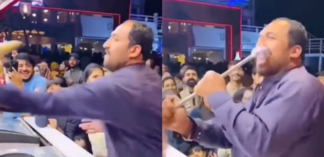 Man Gets Aggressive With Turkish Ice Cream Seller In Viral Video