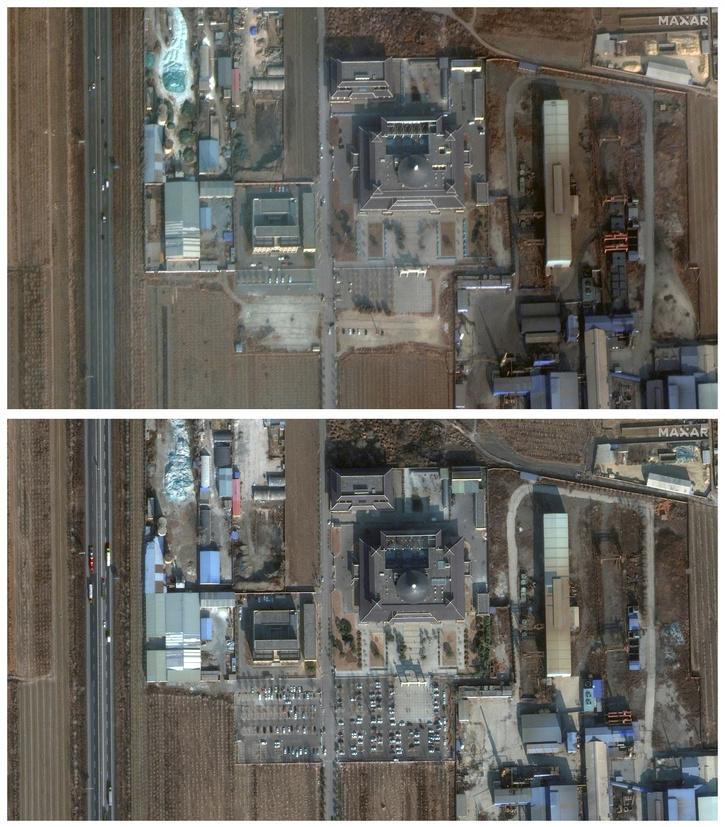 Secret Exposed! Satellite Images Of Several Chinese Cities Show Crowds ...