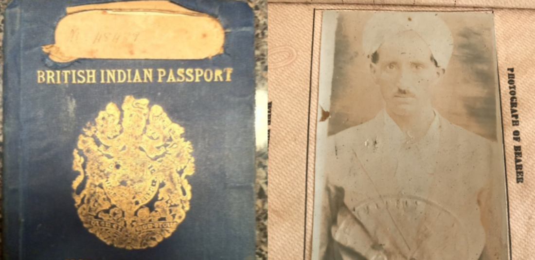 British Indian Passport 