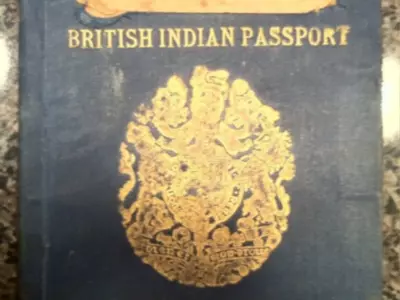 British Indian Passport 