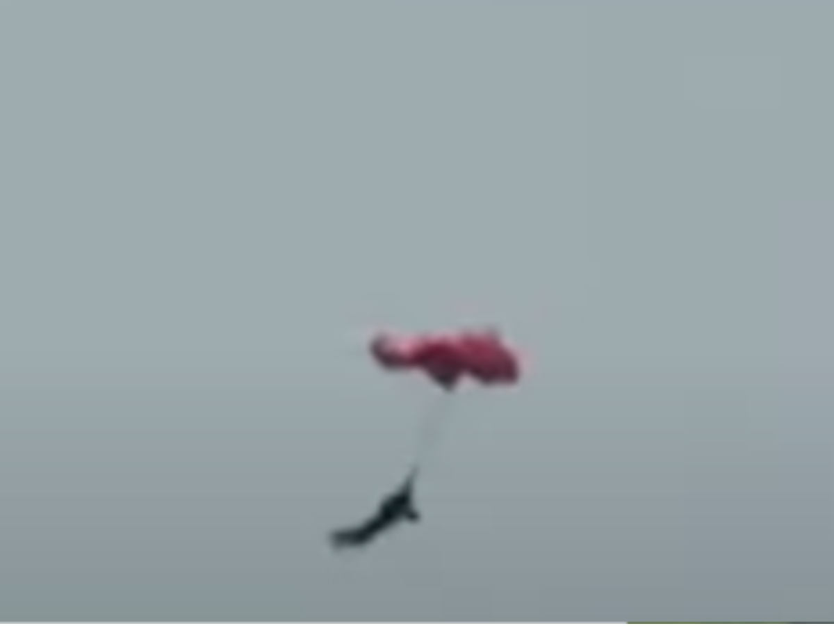 Man's Parachute Doesn't Open Survives Top Sellers