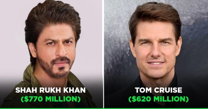 Shah Rukh Khan beats Tom Cruise, becomes only Indian on world's richest  actor list