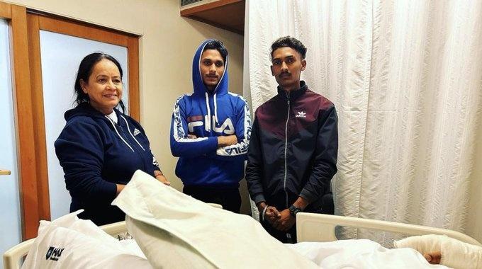 Rishabh Pant thanked the two angels who saved his life