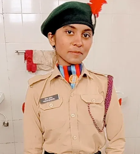 Hisha Baghel First Female Agniveer of Chhattisgarh 