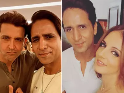 Hrithik Roshan Calls Ex-Wife Sussanne Khan's BF Arslan Goni 'Yaara' As They Party Together