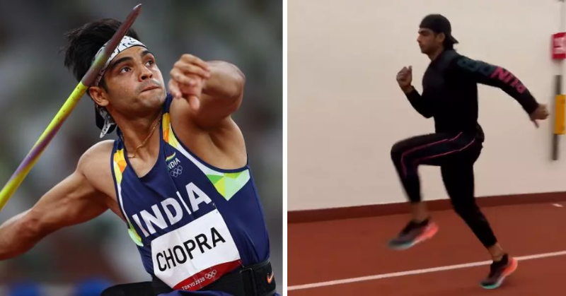 यूं ही नहीं वो Gold लेकर आता है! मेहनत करते नीरज चोपड़ा के इस वीडियो को ...