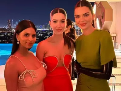 Suhana Khan-Shanaya Kapoor's Pic With Kendall Jenner At Her Dubai Party Takes Internet By Storm