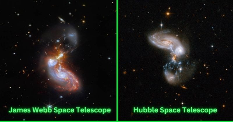 James Webb Space Telescope Captures A Gorgeous Merging Pair Of Galaxies