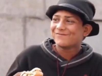 Stranger Surprises Cobbler With Food In Viral Video