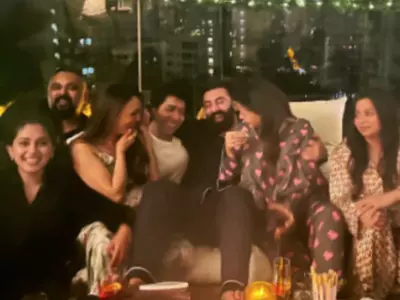 Inside Photos From Bollywood Celebrities' New Year Party