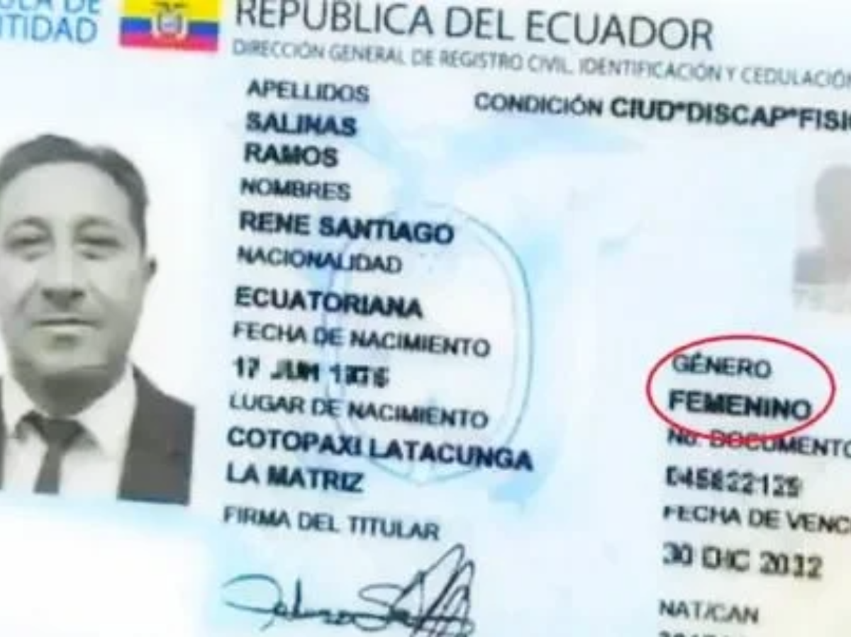 Ecuadorian Man Legally Changes His Gender To Win Custody Battle