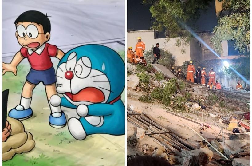 Lucknow Building Collapse: How A 6-Year-Old Boy Applied Doraemon's Quake  Ideas To Save Himself