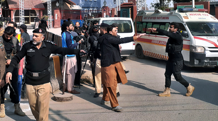 At Least 28 Killed As Suicide Bomber Rips Through Mosque In Pakistan s 