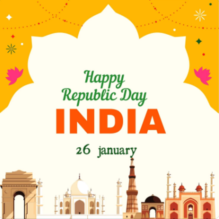 Happy Republic Day Wishes 2023 | 26 January Wishes, Quotes, Patriotic ...