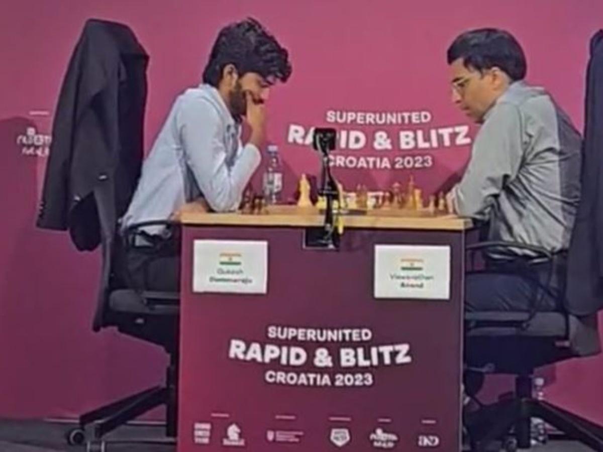 Chess Grand Master  Teenage Grandmaster D Gukesh overtakes Viswanathan  Anand as India's top chess player - Telegraph India