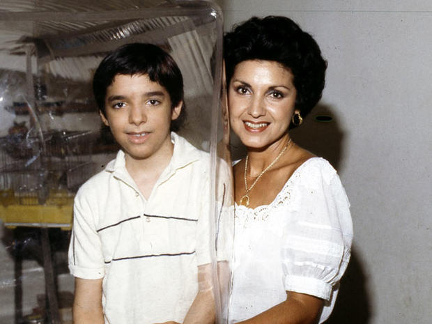 David Vetter With His Mother