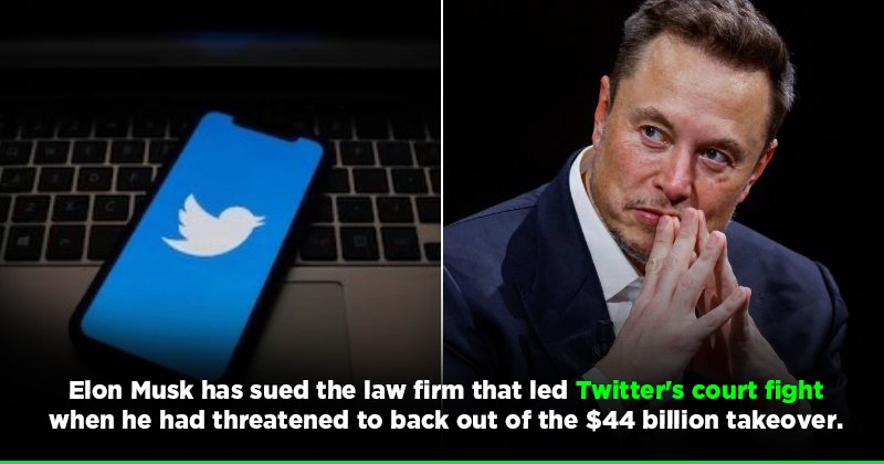 Elon Musk Sues Twitter's Lawyers For Overcharging $90 Million In Fees