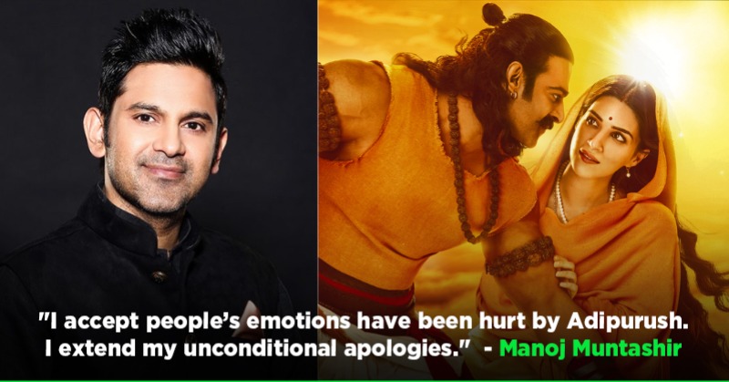 Manoj Muntashir issues an unconditional apology for hurting