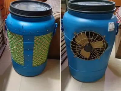 Found This Video Of A Cooler That Is A Desi Jugaad