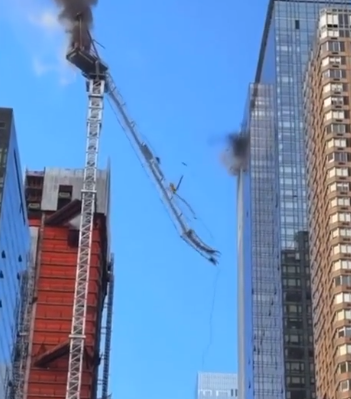 Twelve People Injured In Manhattan Crane Collapse