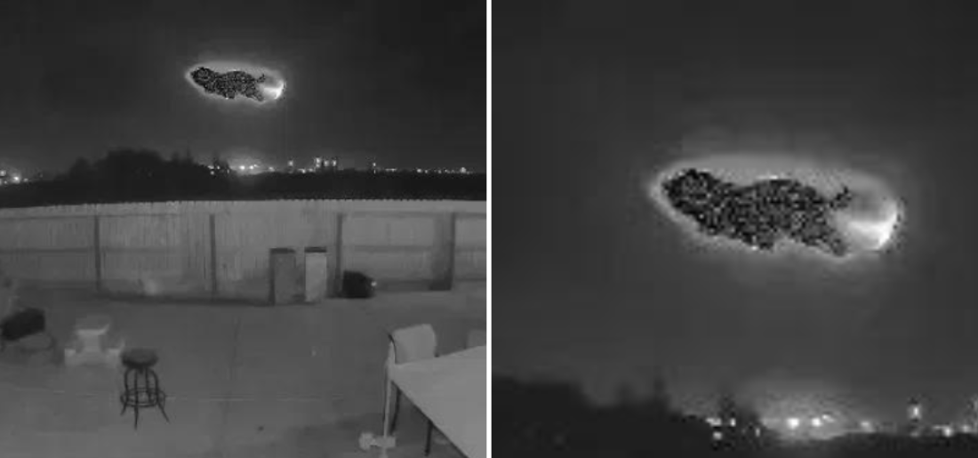 Unusual Light Captured By California Resident In The Sky