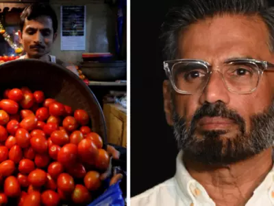 After facing backlash over his statement on the tomato price hike, Suniel Shetty has now apologised and stated that he supports farmers. Here's what happened.