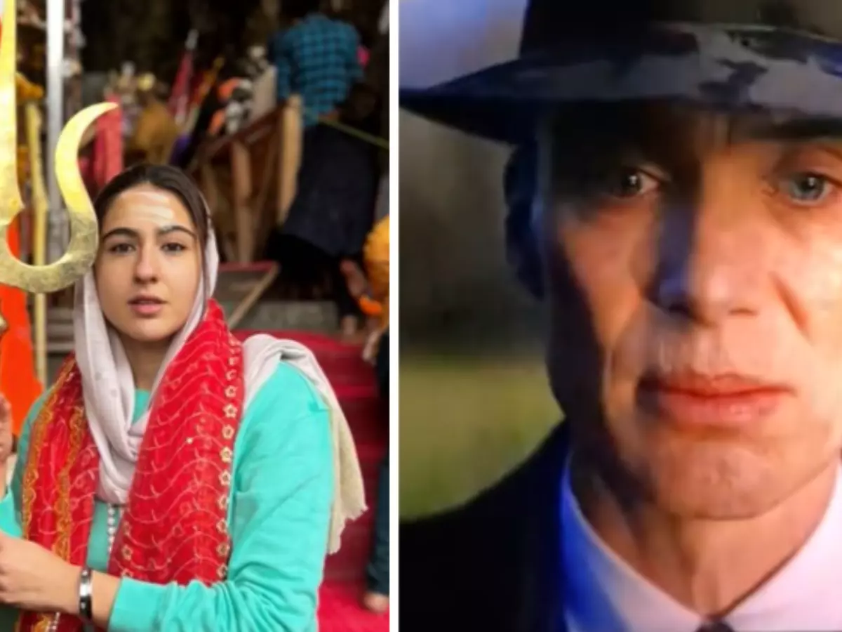 Sara Ali Khan Chants Har Har Mahadev, Christopher Nolan Explains Oppenheimer Ending & More From Ent