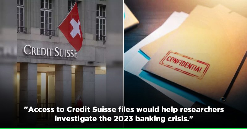 Switzerland Decides To Keep Collapsed Credit Suisse's Files Secret For ...