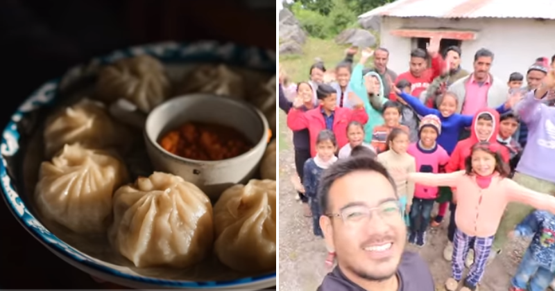 YouTuber hosts a momo party for an entire village in Uttarakhand