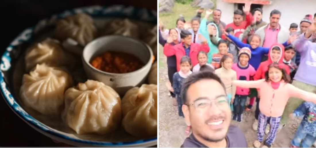 Adding Spice To Uttarakhand Youtubers Momo Party For The Entire Village