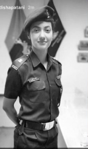 Disha Patni Sister khushboo patani is lieutenant in army 