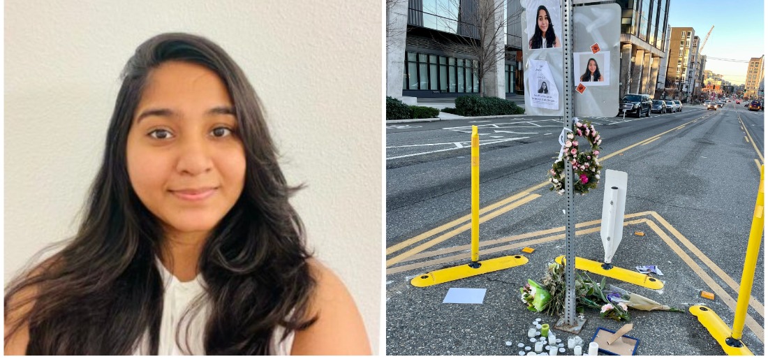 Video Shows Indian Student Hit & Killed By Police Car In US